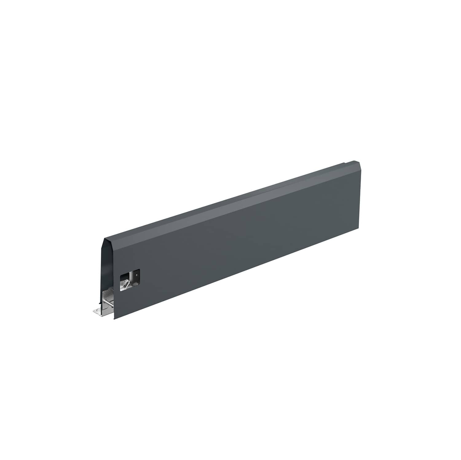 HETTICH Zarge ArciTech, 126 mm / 550 mm, anthrazit, rechts, 9121310