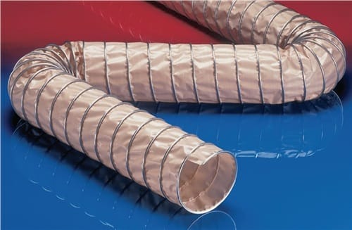 Absaug- und Gebläseschlauch (FDA) CP PTFE-INOX 475 F