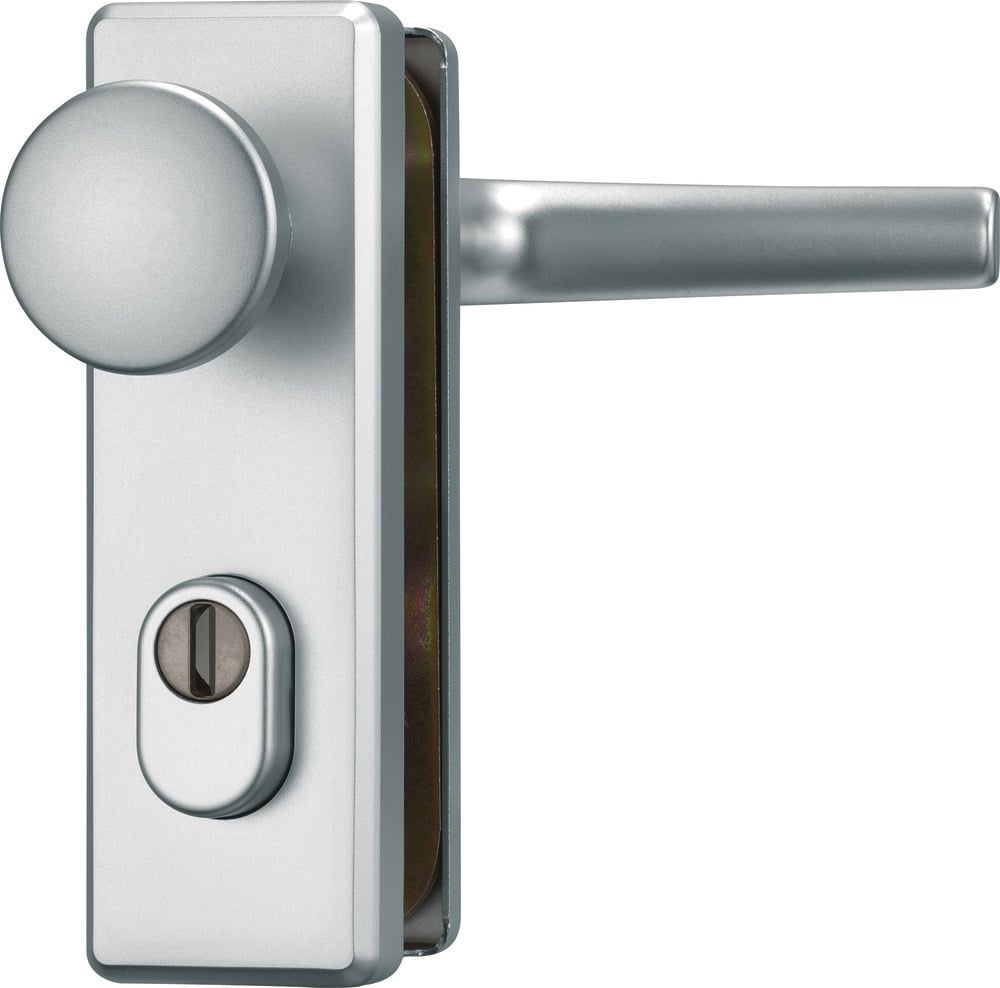 ABUS Schutz-Wechselgarniturmit Kurzschild KKZS700, eckig, Aluminium, 20355