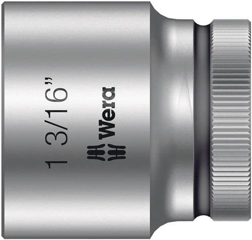 WERA Steckschlüsseleinsatz 8790 HMC Außen-6-kant SW1 3/16Zoll L.42mm Vierkant1/2Zoll