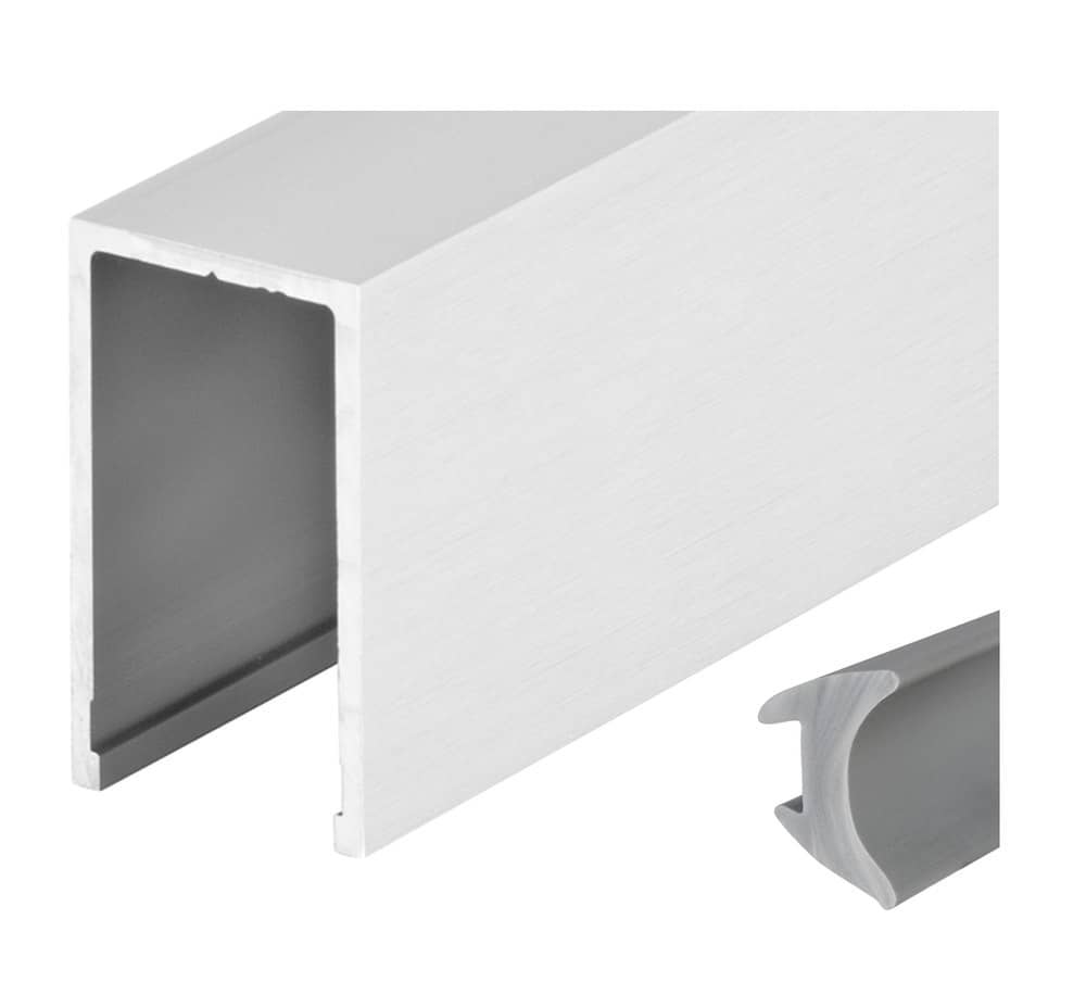 HERMAT Trennwand-Deckenprofil 6958, Aluminium
