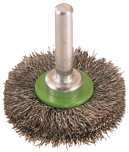 TECWERK Rundbürste D.80mm Drahtstärke 0,3mm VA 19mm 12000min-¹ TECWERK