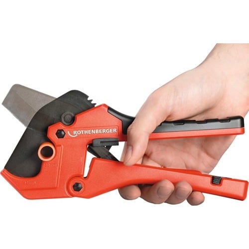 ROTHENBERGER Kunststoffschere ROCUT® 42 TWIN CUT 0-42mm PE/MSR/PEX/PB/PVC/PPR ROTHENBERGER
