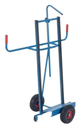 FETRA Plattenkarre Trgf.400kg H.1450mm Aufl.-L500xB200mm Bereif.Vollgummi brillantblau