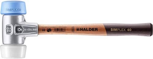 HALDER Schonhammer SIMPLEX L.330mm Kopf-D.50mm weich/mittelhart HO