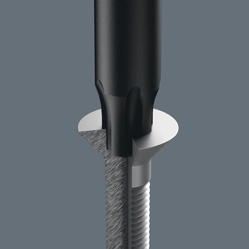 Schraubendreher 3251 Gr.T 20 Klingen-L.100mm VDE isol.slim Fix WIHA