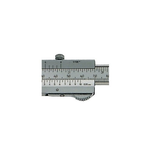 HELIOS PREISSER Taschenmessschieber DIN 862 DUO-FIX 150mm Schr./Momentf.eck.H.PREISSER