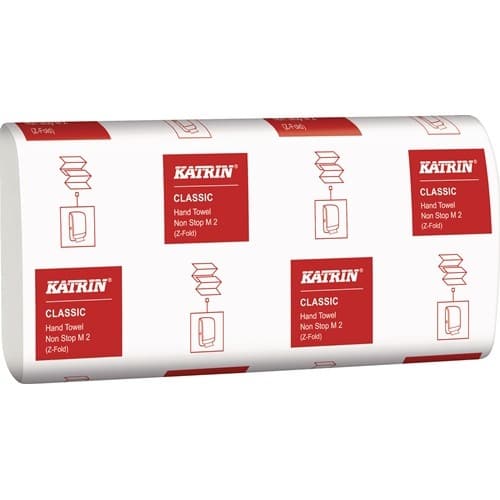 ELOS Falthandtuch Katrin Classic M 2 2-lag.weiß L.ca.240 mmxB.ca.203mm 4000 Tücher/KT