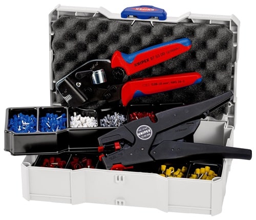 KNIPEX Aderendhülsensortiment 1252tlg.0,50-10,00mm²