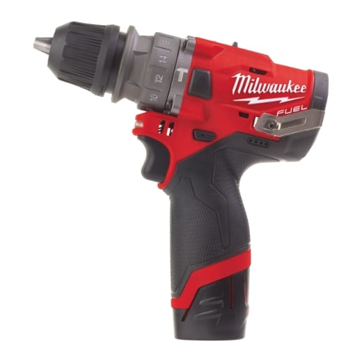 MILWAUKEE FUEL™ Akku-Kompakt-Schlagbohrschrauber mit Schnellwechselbohrfutter M12FPDX-202X