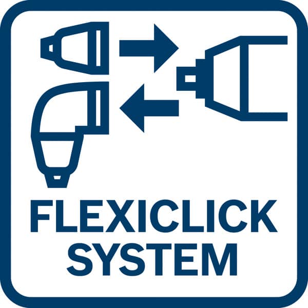 BOSCH FlexiClick-Aufsatz GFA 12-E, Exzenteraufsatz