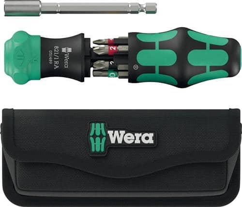 WERA Magazinbithalter Kraftform Kompakt 28 RA 6-tlg.WERA
