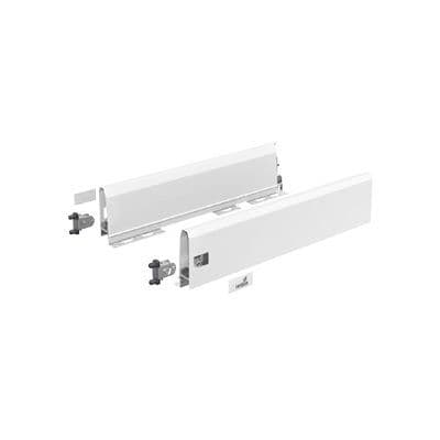 HETTICH Set Zarge ArciTech, 126 mm / 550 mm, weiß, links und rechts, 9149277