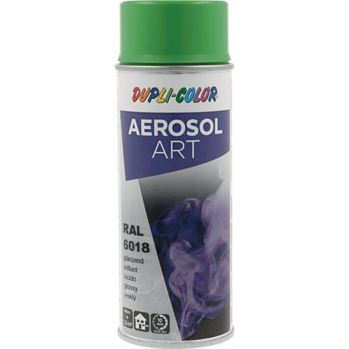 DUPLI-COLOR Buntlackspray AEROSOL Art gelbgrün glänzend RAL 6018 400ml Spraydose