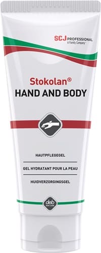 SC JOHNSON PROFESSIONAL Hautpflegegel Stokolan® Hand & Body 100ml Gel,parfümiert Tube