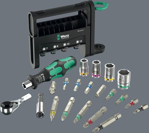 WERA Bitsortiment Tool-Check Modular 1 21-tlg.WERA
