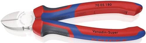 KNIPEX Seitenschneider L.180mm Kopf pol.Comfort-Griffe max.2,5mm KNIPEX