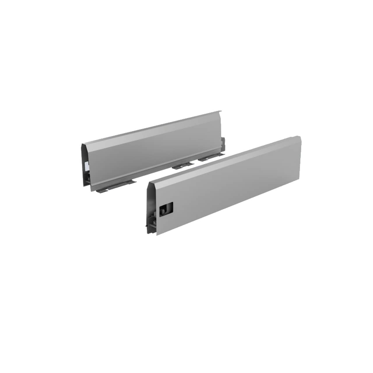 HETTICH Zarge ArciTech, 126 mm / 270 mm, silber, links,