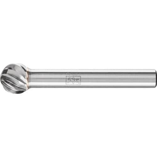 PFERD TOOLS Frässtift KUD D.10mm Kopf-L.9mm Schaft-D.6mm HM Verz.INOX PFERD