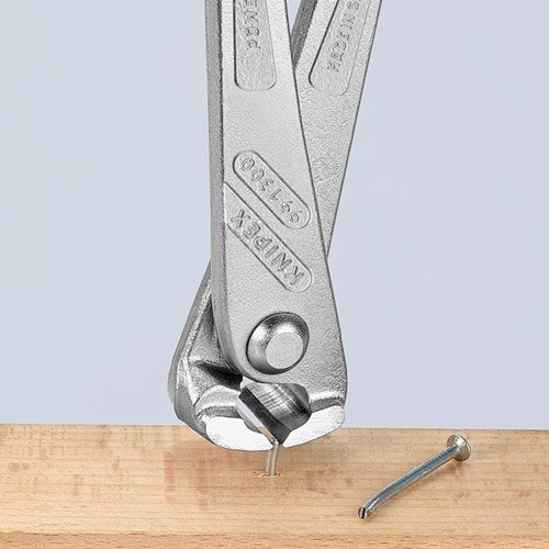 KNIPEX Kraftmonierzange , L.300mm, glanzverzinkt, Knipex