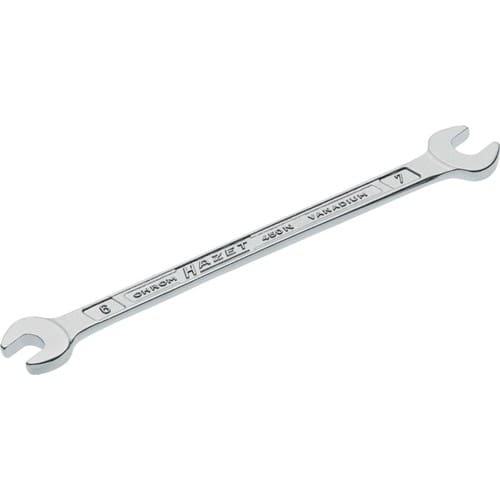 HAZET Doppelmaulschlüssel 450N 6x7mm L.121,3mm verchr.HAZET