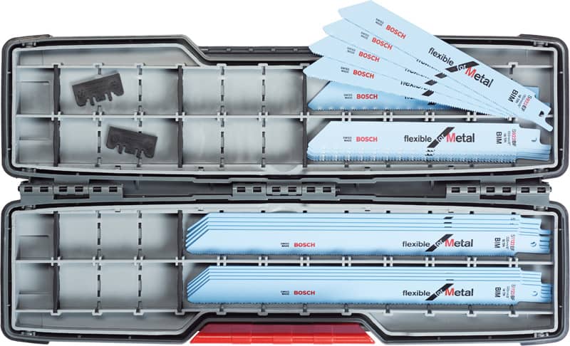 BOSCH Säbelsägeblatt-Set Topseller in Tough Box, 20-teilig, für Hubsäge