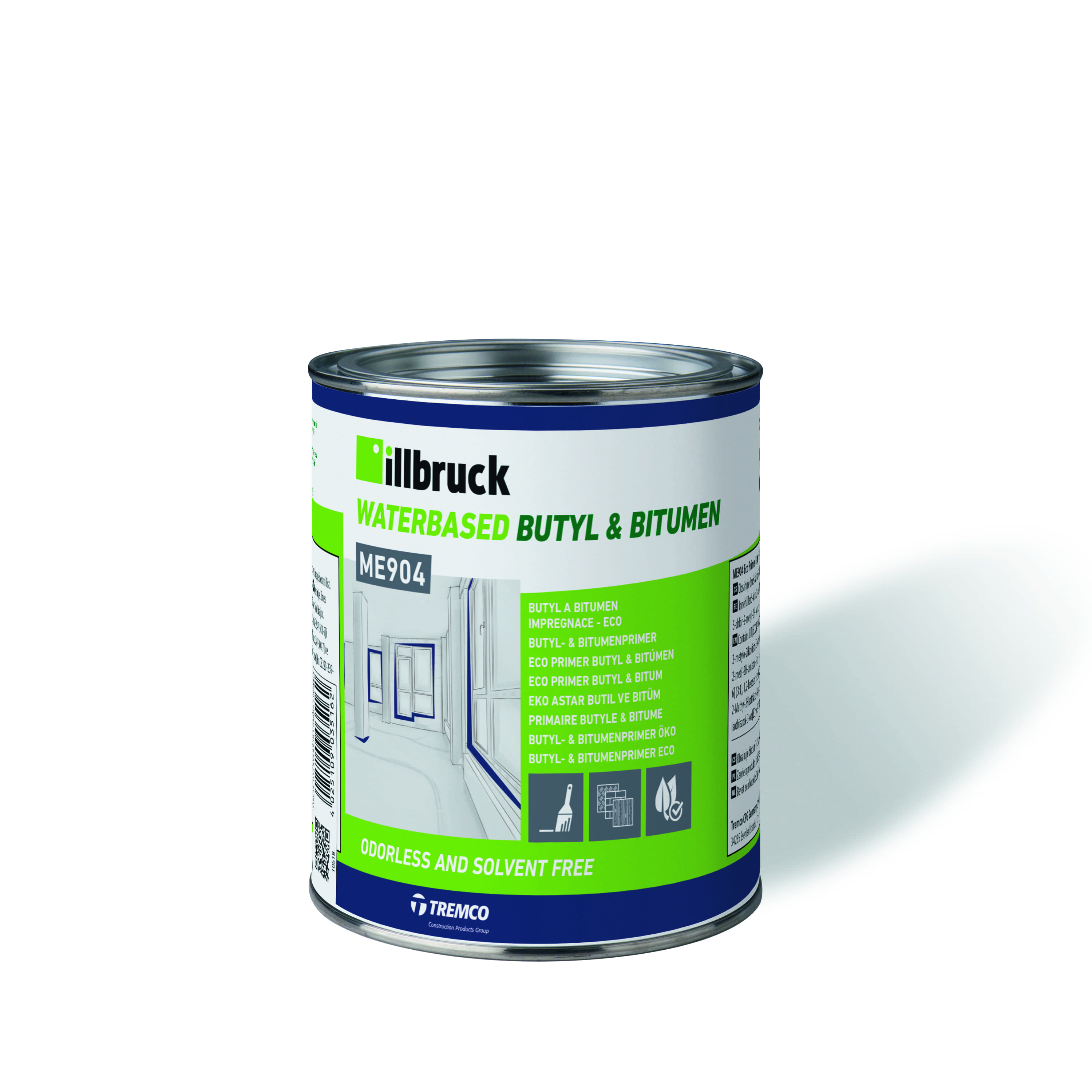 illbruck ME904 Butyl-& Bitumen-Primer Öko ÖKO PRIMER 1L Dose 6 Stk./KT