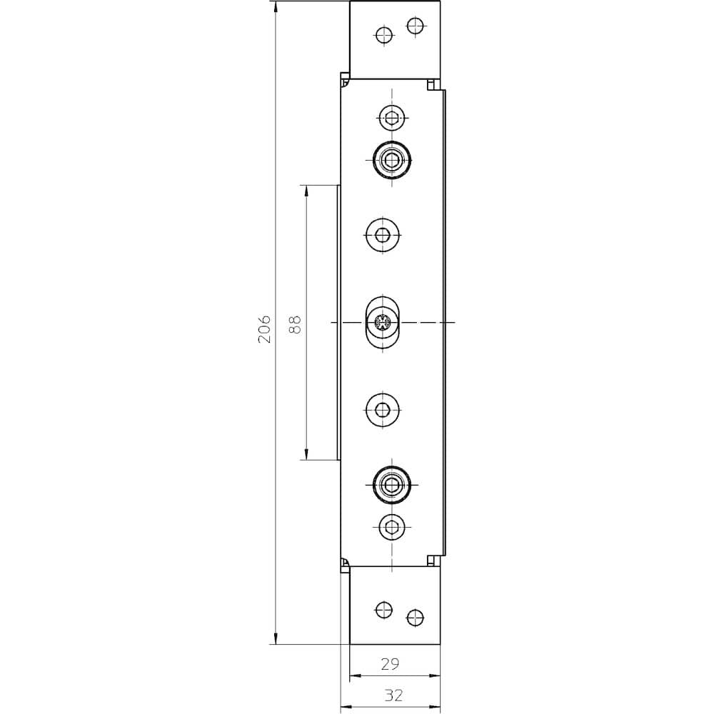 SIMONSWERK Aufnahmeelement VARIANT® VX 2511 3D,