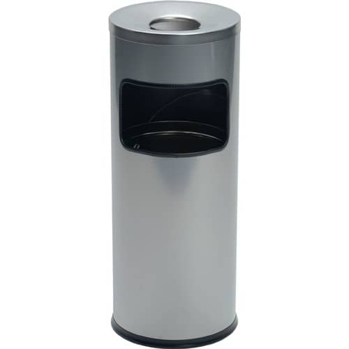 DURABLE Kombiascher Ø250xH630mm silber Stahlbl.DURABLE