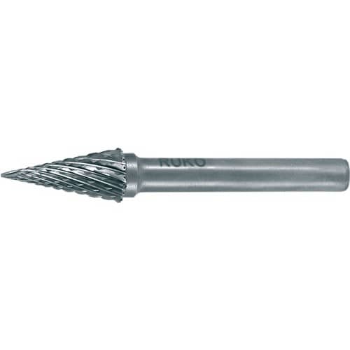 RUKO Frässtift SKM D.3mm Kopf-L.11mm Schaft-D.3mm HM Blank Verz.KVZ 4 RUKO