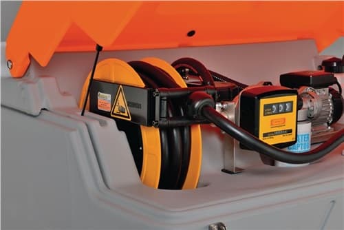 CEMO Dieseltankanlage Premium 1500l L1150xB1200xH1800mm m.Pumpe u.Zapfpistole