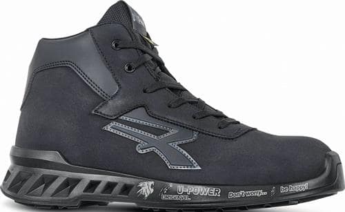 Sicherheitsstiefel PARKER Gr.41 schwarz S3 CI SRC ESD EN20345 Mikrofaser U.POWER