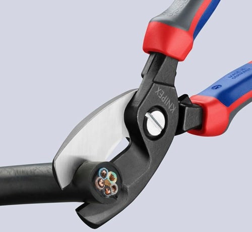 KNIPEX Kabelschere L.200mm Comfort-Griff KNIPEX