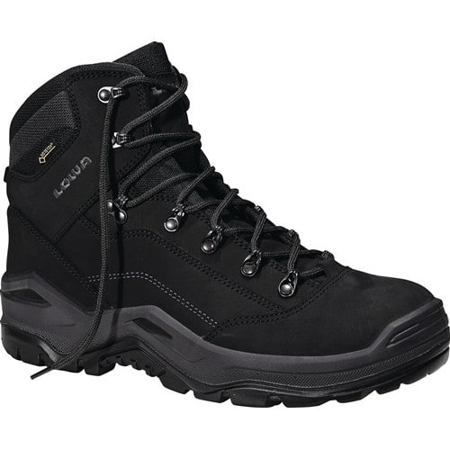 LOWA Sicherheitsstiefel Renegade Work GTX black Mid Gr.43 schwarz/schwarz S3S
