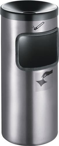 TKG Sicherheitswandascher Ø180xH410mm graphit m.Kippvorrichtung TKG