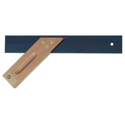 ECE Präzisionsgehrungsmaß Schenkel-L.300mm m.Hohlkehle Buchenholz ECE