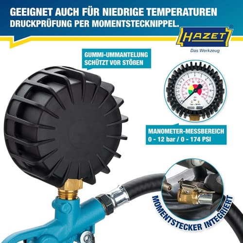 HAZET Druckluftreifenfüller 9041-1 ungeeicht,m.Momentstecker HAZET