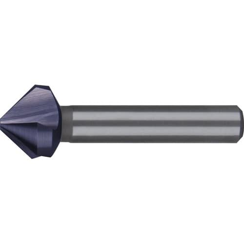 RUKO Kegelsenker DIN 335 90Grad D.10,4mm HSS TiAlN Z.3 Schaft-D.6mm RUKO