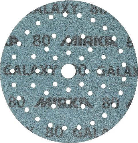 MIRKA Haftschleifscheibe GALAXY Grip Multifit 150mm K.80 f.HO/Metall/Lack/Ku.