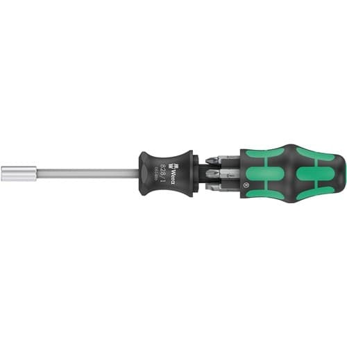 WERA Magazinbithalter KK 27 Set 2 7-tlg.PH/Schlitz WERA