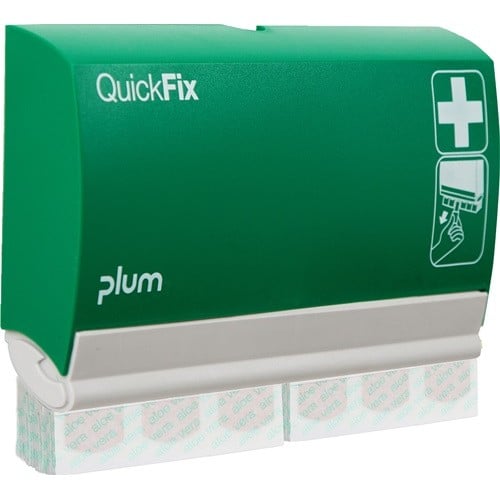 PLUM Pflasterspender QuickFix 3 B232,5xH133,5xT33ca.mm grün PLUM