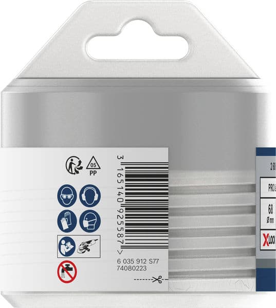 BOSCH Diamanttrockenbohrer X-LOCK Best for Ceramic Dry Speed, 68 x 35 mm