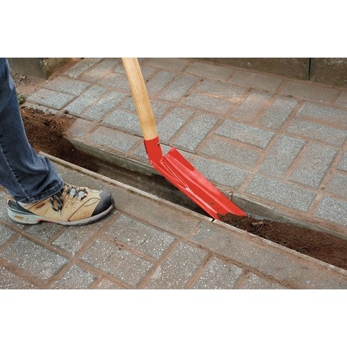 IDEAL Rinnenschaufel Ruhr Brillant 1 Blattmaß 300x90mm Eschenstiel IDEAL