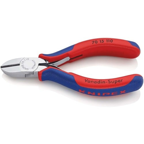 KNIPEX Seitenschneider L.110mm Kopf verchr.Mehrkomp.-Hülle KNIPEX