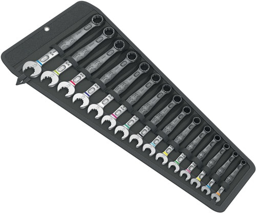 WERA Ringmaulschlüssel-Satz 6003 Joker 15-tlg.SW 5,5-19mm ger.leg.WS WERA