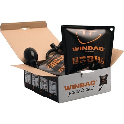 Montagekissen Winbag Trgf.135kg Ku.schwarz 4 St.im Krt.