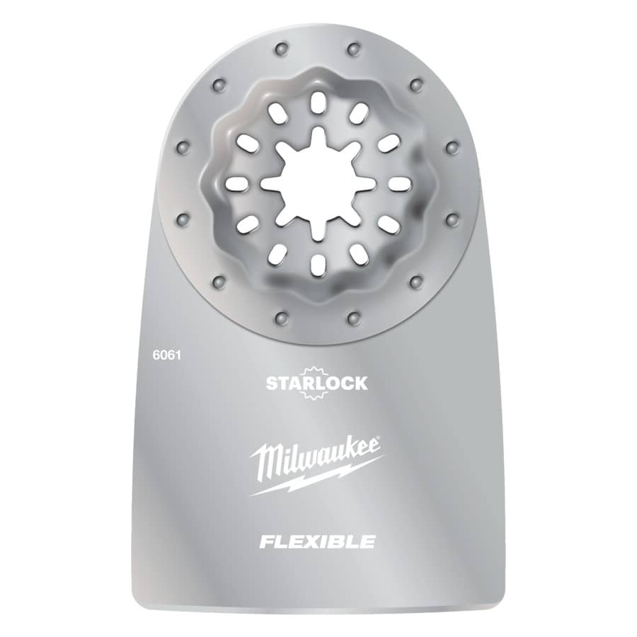 MILWAUKEE 52 x 37 mm Multitool Starlock flexibler Spachtel zum Entfernen von Lack und Kleber