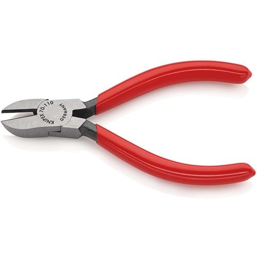 KNIPEX Seitenschneider L.110mm Kopf pol.Ku.-Überzug KNIPEX