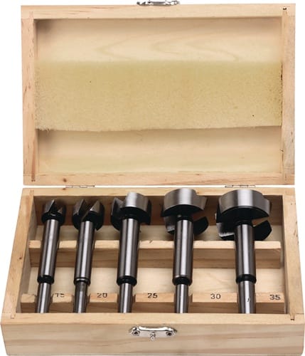 TECWERK Forstnerbohrersatz 5-tlg.D.15,20,25,30,35mm TECWERK