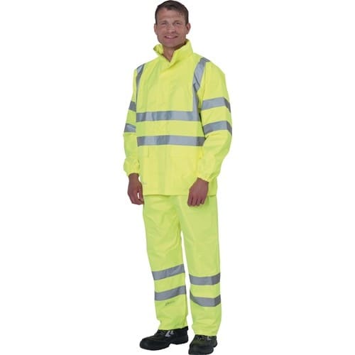 PREVENT Warnschutzregenhose Gr.L gelb PREVENT